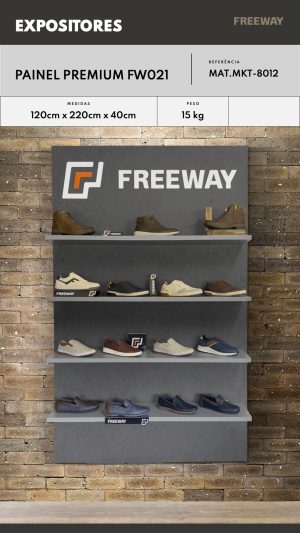 EXHIBIDOR GRANDE 4 ESTANTES